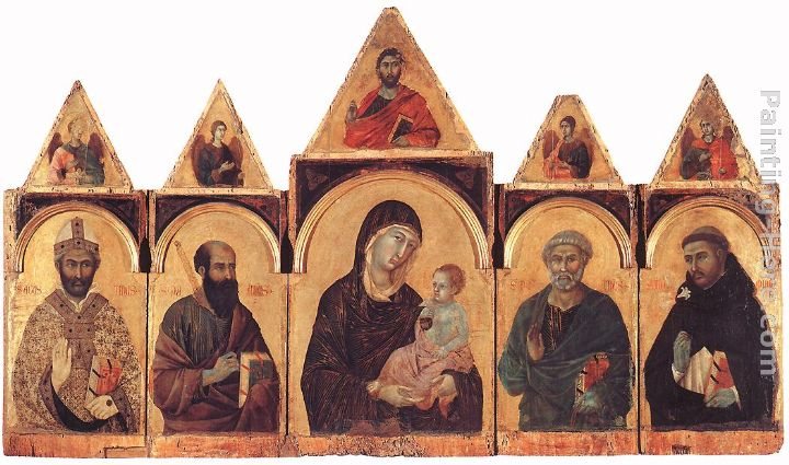 Duccio di Buoninsegna Polyptych No. 28